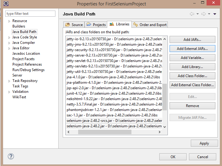 Creating Script Using Selenium WebDriver